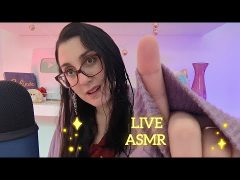 LIVE ASMR..  What R Some Underrated Asmr Triggers??