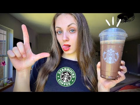 ASMR || Rude Starbucks Barista Roleplay! ☕️