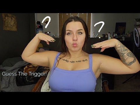 ASMR- Guess The Trigger! Scratching & Tapping!!!!