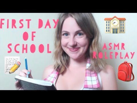 First Day of School - ASMR Roleplay - St. Tingles Academy