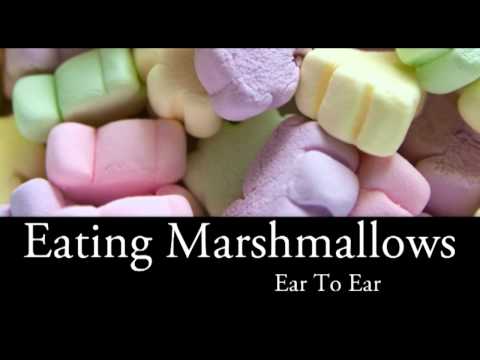 Binaural ASMR Eating Marshmallows, Ear To Ear l Mouth Sounds