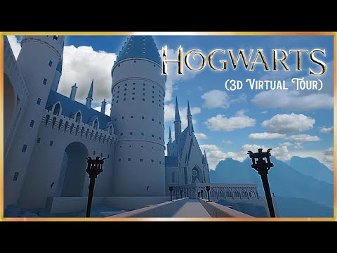 First Day in Hogwarts ◈ 3D Virtual Tour #02 [NO TALKING] Dreams PS4