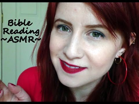ASMR. Bible Reading, Softly Whispered. (Request)