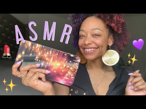 ASMR | Fenty Beauty Lipgloss Application {mouth sounds} ♡🌈✨