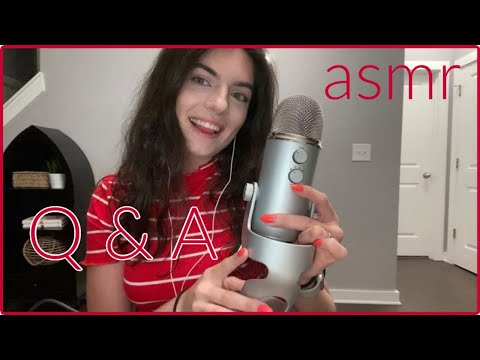 ASMR | Q&A | married? pets? age? | ASMRbyJ