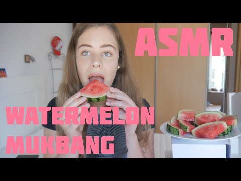 ASMR Watermelon Mukbang 🍉 | Mouth Sounds 💋