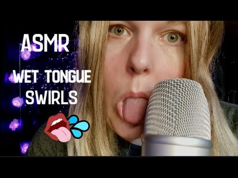 ASMR | INTENSE Wet Tongue Swirls👅💦Cupped Mouth Sounds, Gloves.