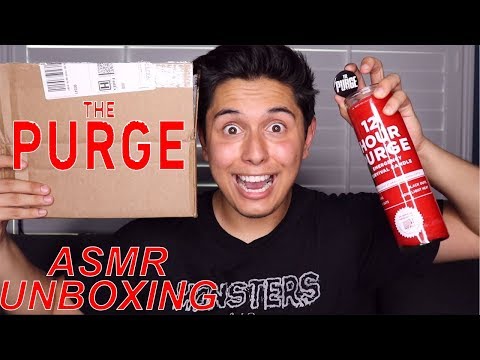 [ASMR] The PURGE TV Series Sent Me a Package! (Unboxing)