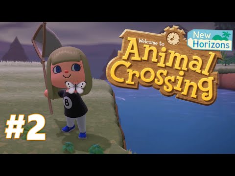 Soy una cazadora de mariposas con mala suerte 😓 - Animal Crossing New Horizons - Gameplay Part 2