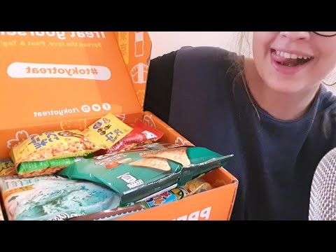 Tasting japanese candy | ASMR mixed eating sounds ft. TokyoTreat