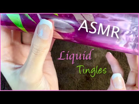 ASMR Tingly Liquid Sounds from 5 Different Bottles