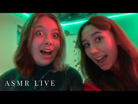 q and a stream with my sister! *asmr*