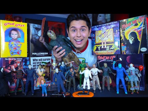 ASMR | My Complete Horror Figure Collection!