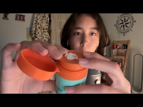 ASMR doing your skincare ~ 1 minute roleplay