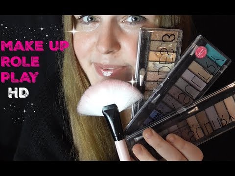 ASMR Close Up Lets Do Your Make Up💄 Role Play HD  Brushes, Tapping, Personal Attention