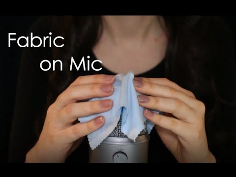 ASMR Mic Rubbing with Fabric / Fabric Sounds (No Talking)