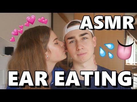 ASMR Ear Eating Compilation 👂👅💦 | Mouth Sounds 💋 | ASMR Couple 💑