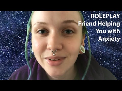 [ASMR] ROLEPLAY Best Friend Helps With Your Anxiety 🤗🌻