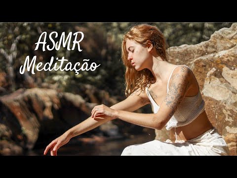 ASMR: Meditação para DORMIR BEM 💫 Um encontro para dentro de si
