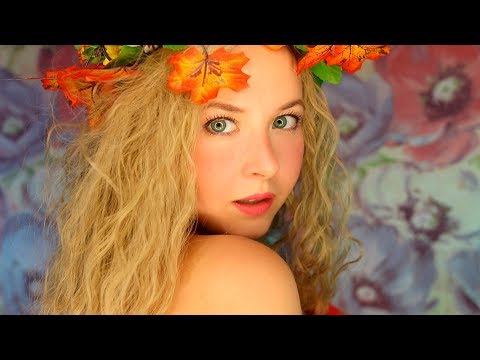 ASMR The goddess of autumn will give you her love🍁🍄🍂🍊