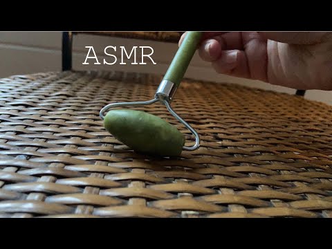 ASMR - slow... then FAST & aggressive jade rolling up to the camera - *no talking*