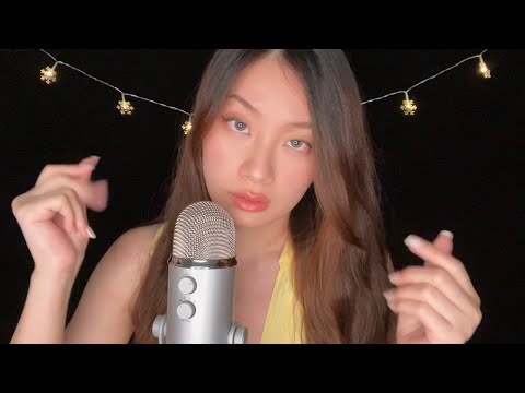 ASMR FAST MOUTH SOUNDS AND HAND SOUNDS