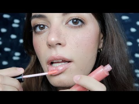 ASMR | Whispered Lipgloss Application (Requested Trigger)