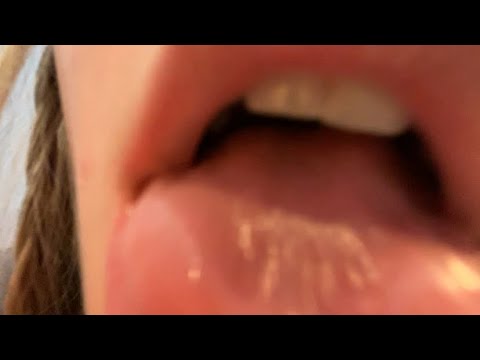 Asmr| SPIT PAINTING, lens licking and fogging 👅👅