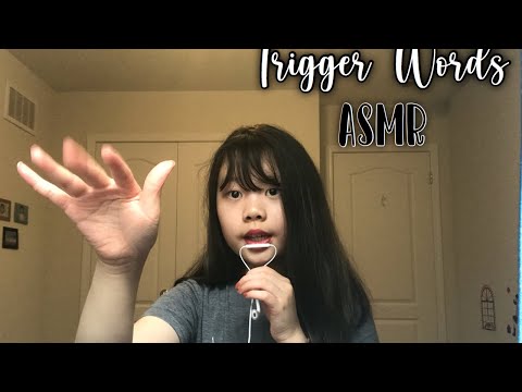 ASMR Trigger Words & Hand Movements! MiuLe ASMR