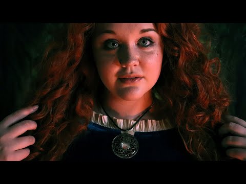 ASMR Merida the Brave Helps You in the Woods (Soft-Spoken, Forest and Campfire Ambiance)