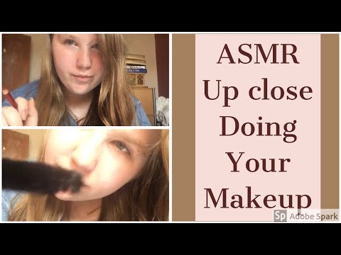 ASMR Up-close Doing your Makeup