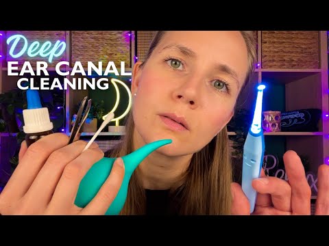 ASMR Deep Ear Canal Cleaning You Can FEEL in Your Ears