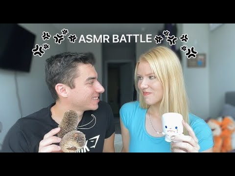 ASMR \\Battle Of The Triggers// with my BOYFRIEND! ⚔️ (he's better than me)