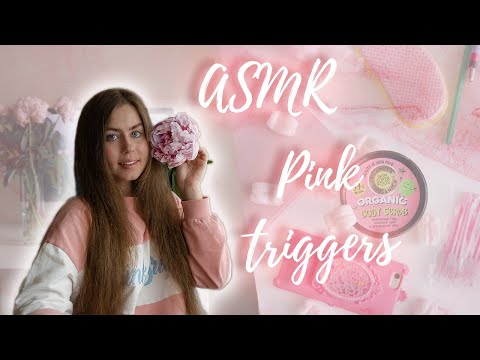 [ASMR] Pink Triggers🌷 for your sleep💤