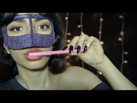 💫 ASMR Pen Noms , Chewing Sharpie Cap 💋💦( Mouth Sounds , Teeth Sounds ,Pen Nibbleing + Ear to Ear)