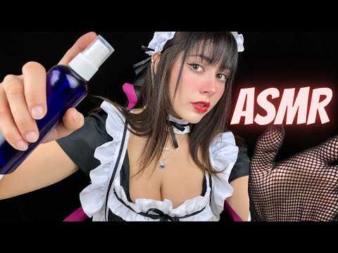 ASMR roleplay español ✨¿ME DEJAS MIMARTE? 🤭 maid cosplay