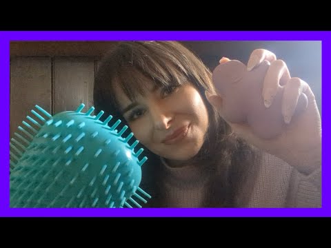 LOFI ASMR w/ build up tapping & scratching, screen tapping - a bit aggressive 🫨