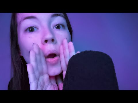 ASMR Trigger Words With  Layered Mouth Sounds to Play in the Background
