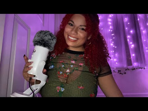 ASMR| Mouth sounds, crystal wand tracing, and affirmations! 🦄