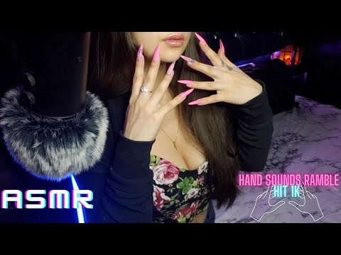 Asmr Relaxing Whisper Fast And Aggressive Hand Sounds, Nail Rubbing, Finger Flutters, Lotion Sounds