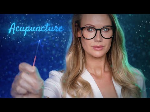 ASMR | ACUPUNCTURE | MEDICAL ROLE PLAY | Close-Up Whispers | Personal Attention | Isabel imagination