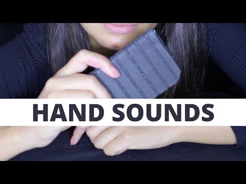 ASMR HAND AND FINGER FLUTTER SOUNS WITH RUBBER FOAM (NO TALKING)