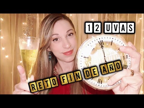 ASMR Challenge 🍇| (12 UVAS ) Fin de Año 2019 | Doy las CAMPANADAS | SusurrosdelSurr | España