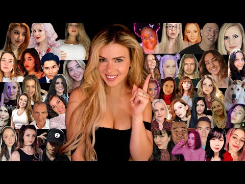 ASMR IMPERSONATIONS OF OVER 40 ASMRTISTS