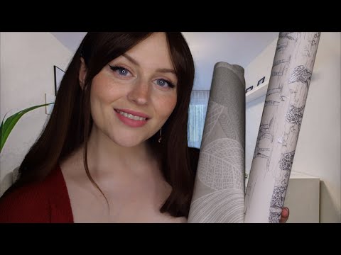 ASMR Interior Designer Roleplay - Swatching Paint & Wallpaper