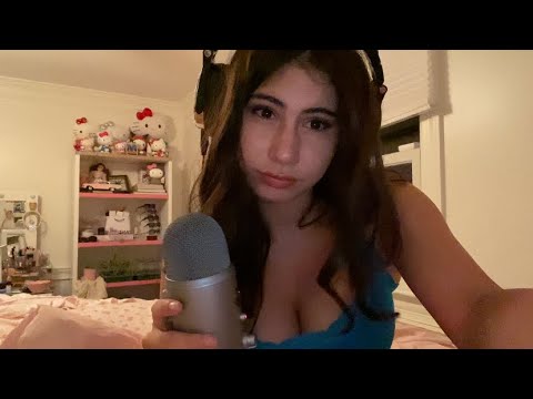 ASMR Super sleepy trigger words, high gain, super sensitive, up closed hand movements and more! :)