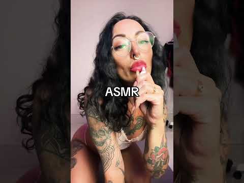 ASMR layered mouthsounds, lip gloss, kisses 💋 #personalattention #mouthsounds #asmr