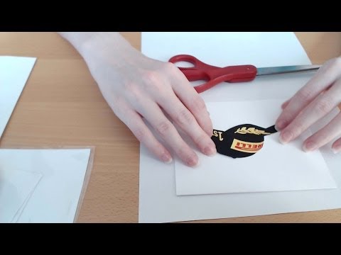 ASMR Close-Up Card Making for Father's Day