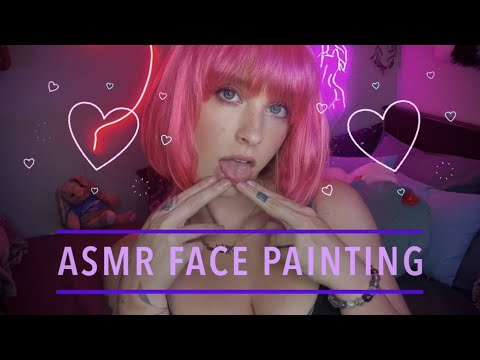 ASMR - Spit Painting YOU! 💦💕