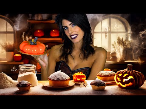 ASMR 🧁 TI VENDO DOLCI BUONI DA... M0R1RE! • Speciale HALLOWEEN (Pastry Shop Roleplay)